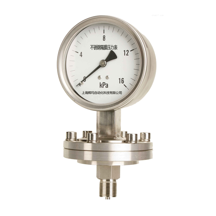 YML、YMF/YJTFP系列不銹鋼隔膜式壓力表